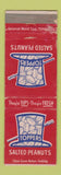 Matchbook Cover - Topper sSalted Peanuts WORN