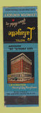 Matchbook Cover - Hotel Lafayette Lexington KY WEAR