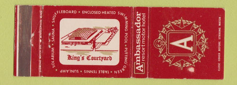 Matchbook Cover - Ambassador Resort Motor Hotel Minneapolis MN WEAR