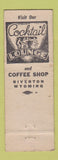 Matchbook Cover - Teton Hotel Riverton WY Full Length