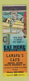 Matchbook Cover - Lawava's Cafe Grace ID