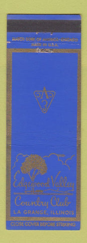 Matchbook Cover - Edgewood Valley Country Club La Grange IL