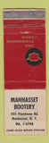 Matchbook Cover - Florsheim Shoes Manhasset Bootery NY WEAR