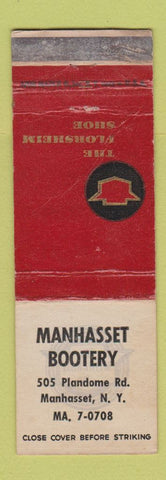 Matchbook Cover - Florsheim Shoes Manhasset Bootery NY WEAR