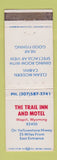 Matchbook Cover - Trail Inn and Motel Wapiti WY WEAR