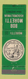 Matchbook Cover - Bob Moretti Assemblyman Election CA California