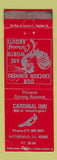 Matchbook Cover - Cardinal Inn Pittsfield IL WEAR