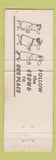 Matchbook Cover - Siegel's Tavern Caledonia WI