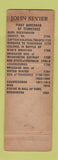 Matchbook Cover - John Sevier Hotel Johnson City TN WORN