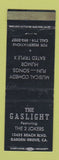 Matchbook Cover - The Gaslight Garden Grove CA WEAR