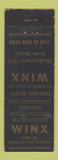 Matchbook Cover - WINX Radio Washington DC WEAR