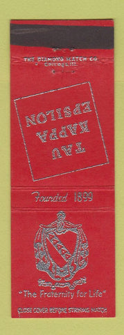 Matchbook Cover - Tau Kappa Epsilon Fraternity Champaign IL