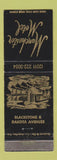 Matchbook Cover - Manchester Motel Fresno CA