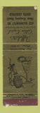 Matchbook Cover Toffoletti Golden Crystal South Caulfield Australia SAMPLE WEAR