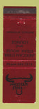 Matchbook Cover - Mexican Steer Steak House Buffalo WY WEAR
