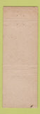 Matchbook Cover - Teton Hotel Riverton WY WORN