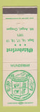 Matchbook Cover - Oktoberfest 1971 Mount Angel OR