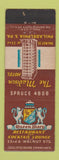 Matchbook Cover - Queen Mary Restaurant Philadelphia PA