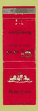 Matchbook Cover - Royal Coach Motor Hotels Dallas Beaumont Houston TX WEAR