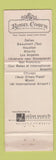 Matchbook Cover - Royal Coach Motor Hotels Dallas Beaumont Houston TX WEAR