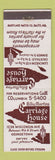 Matchbook Cover - Billy Martins Carriage House Georgetown Washington DC