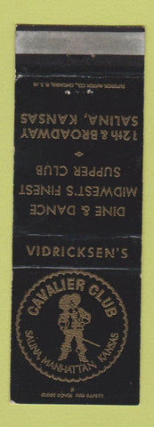 Matchbook Cover - Cavalier Club Manhattan KS Salina