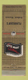 Matchbook Cover - Style Mart Men's Clothes Flanagan's Brodhead WI WEAR