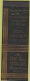 Matchbook Cover - Cliff House Manitou Springs CO