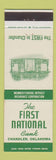 Matchbook Cover - First National Bank Chandler OK