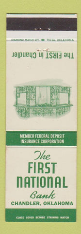 Matchbook Cover - First National Bank Chandler OK