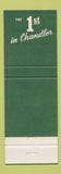 Matchbook Cover - First National Bank Chandler OK