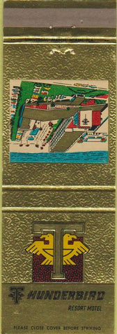 Matchbook Cover - Thunderbird Resort Motel Miami Beach FL
