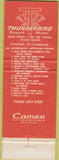 Matchbook Cover - Thunderbird Resort Motel Miami Beach FL