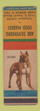 Matchbook Cover - Abe Silverberg Food Market Fort Worth TX Boxer