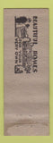 Matchbook Cover - Spalvieri & Simmons Contractors Warren OH WORN