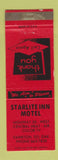 Matchbook Cover - Starlite Inn Motel Yankton SD