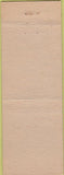 Matchbook Cover - New Shanghai Restaurant Bijou MN WEAR