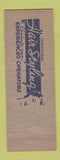 Matchbook Cover - Winnie's Beauty Salon Fort Worth TX Setter