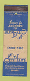 Matchbook Cover - City Elite Laundry Denver Colorado WEAR