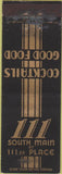 Matchbook Cover - 111 South Main at 11th NO TOWN WEAR