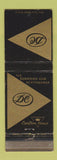 Matchbook Cover - Downtown Club of Pittsburgh PA Carlton House