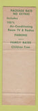 Matchbook Cover - Kentuckian Hotel Lexington KY