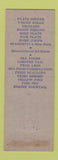 Matchbook Cover - Hitching Post Restaurant Hamburg NY WEAR Full Length