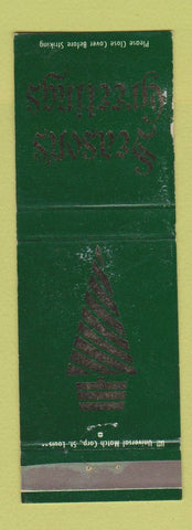 Matchbook Cover - Kirby's Restaurant El Cerrito CA Christmas WEAR