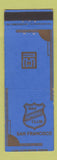 Matchbook Cover - War Memorial Club San Francisco CA