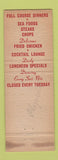 Matchbook Cover - Club Waner In Pembroke MA