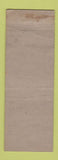 Matchbook Cover - Levitt's Cut Rate Market Denver Colorado WEAR Full Length