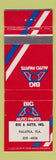 Matchbook Cover - Big A Auto Parts Palatka FL