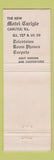 Matchbook Cover - Motel Carlyle Carlyle IL