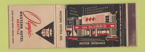 Matchbook Cover - Olympic Hotel Seattle WA